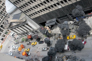 Illustration for article titled The Avengers set photos